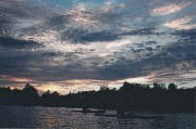 Sunsets on a great paddle