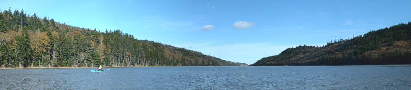 Composite of 3 images of Barn Marsh Creek