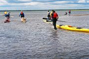 Low tide launch