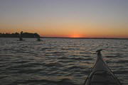 As the sun sets on another paddle